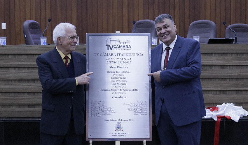 Visualize fotos Sessão Solene: Inauguração da TV Câmara